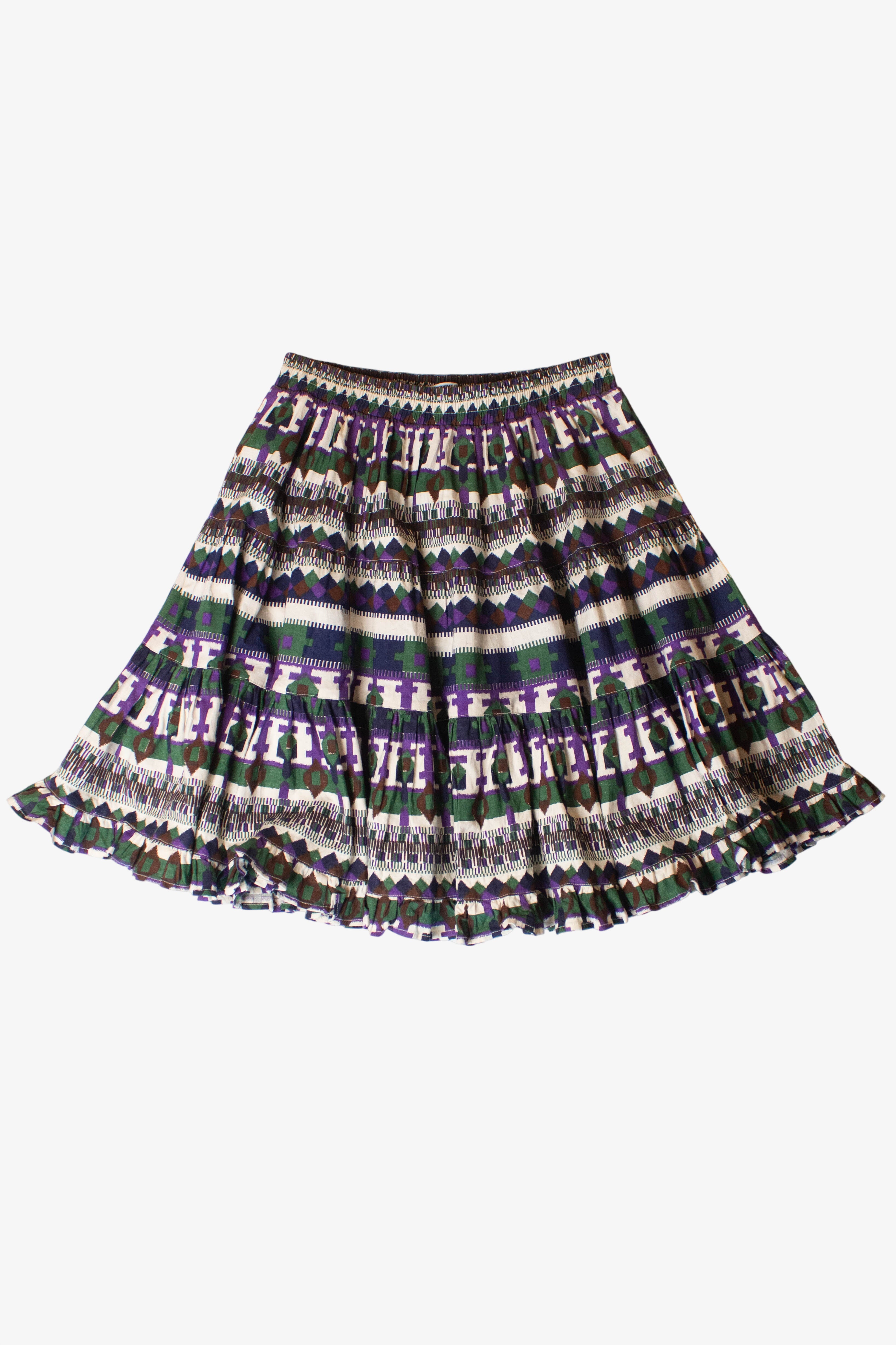Vintage Ozark Mountain Skater Skirt (1990s)