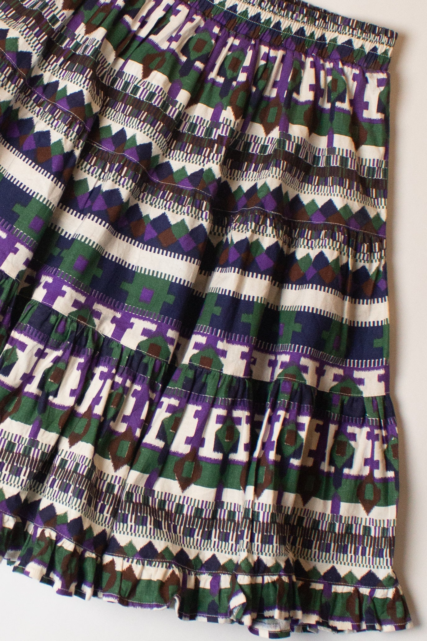 Vintage Ozark Mountain Skater Skirt (1990s)