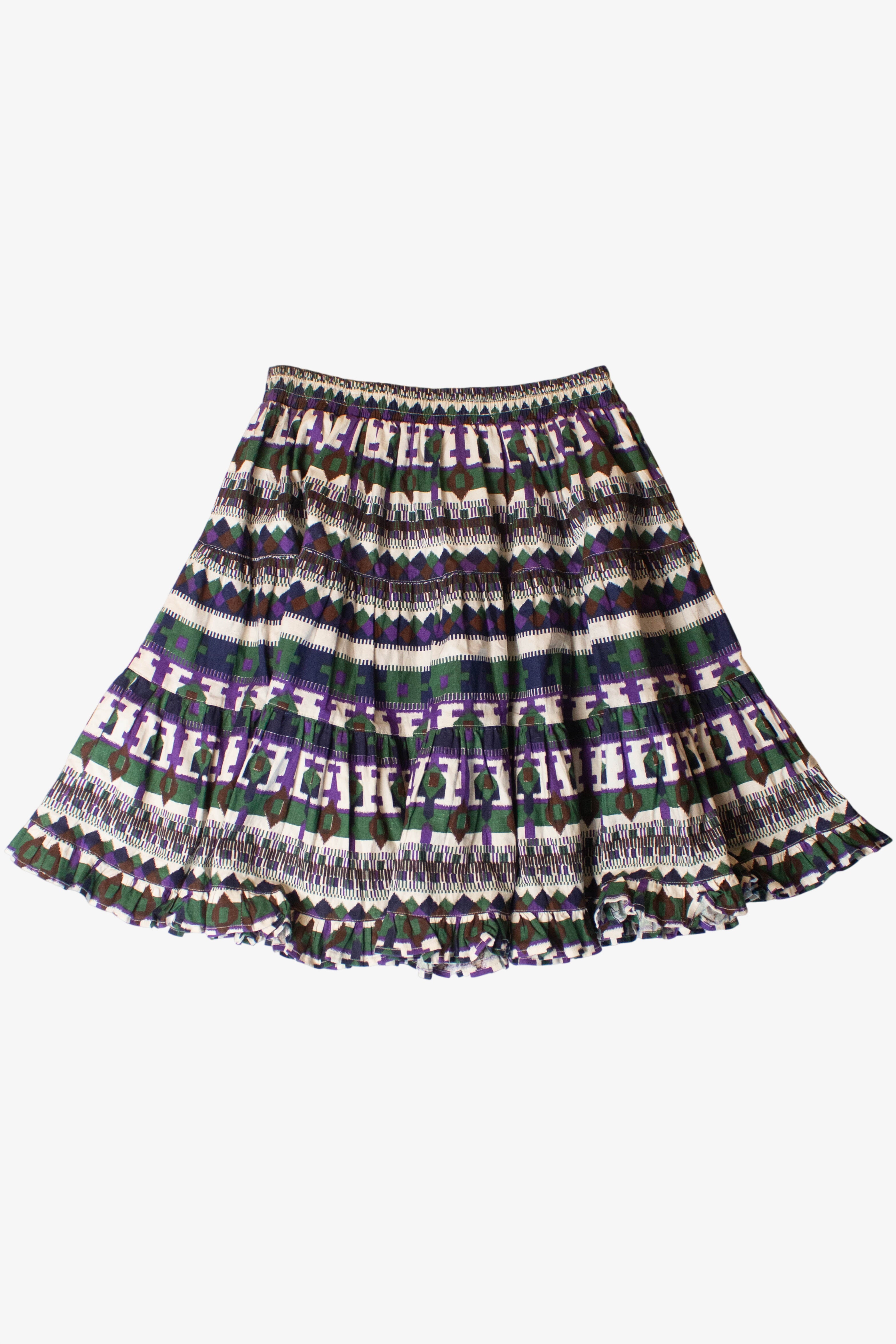 Vintage Ozark Mountain Skater Skirt (1990s)