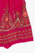 Vintage Pink Sequin Skirt (1990s)