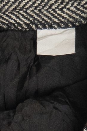 Vintage Herringbone Wool Lined Skirt (1980s)