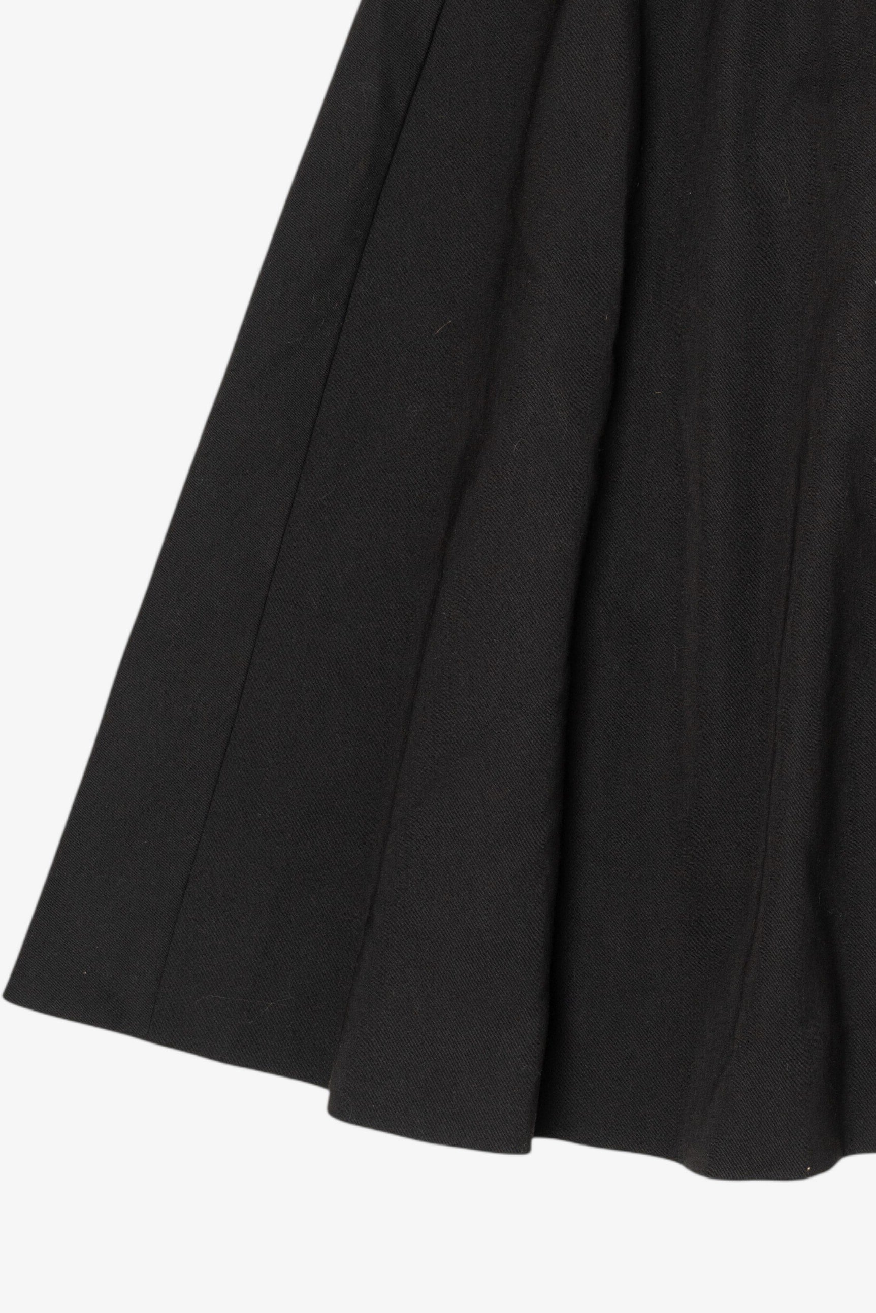 Vintage Black A-Line Skirt (1990s)