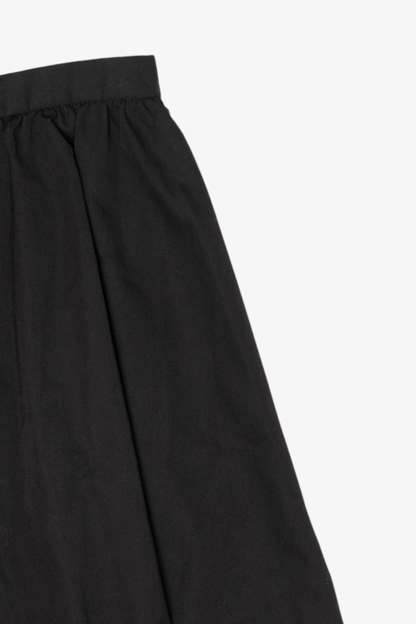 Vintage Black A-Line Skirt (1990s)
