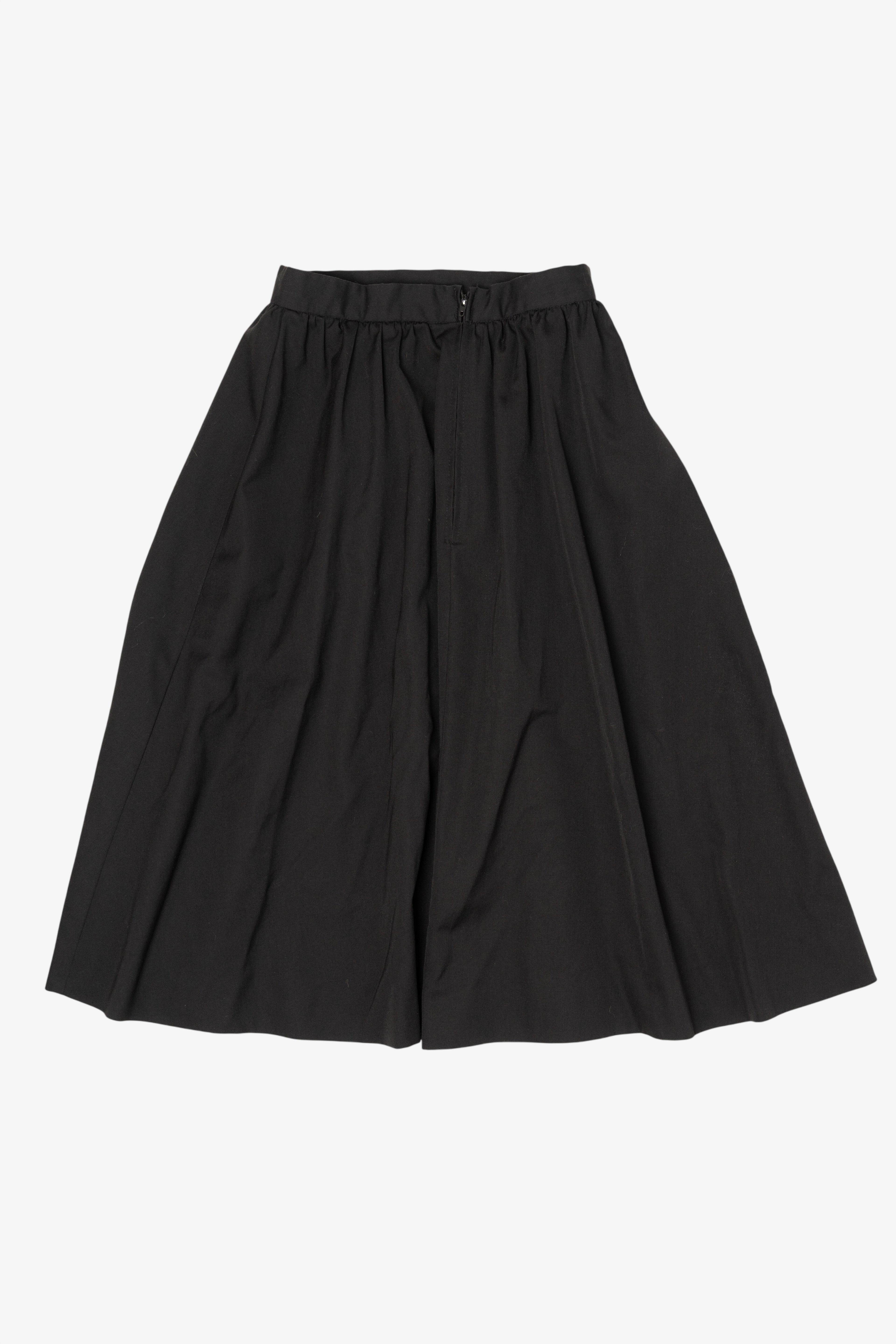 Vintage Black A-Line Skirt (1990s)