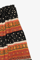 Vintage Black And Orange Tier Pattern Exclusive Bottom (1990s)
