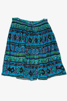Vintage Blue Maxi Skirt (1990s)