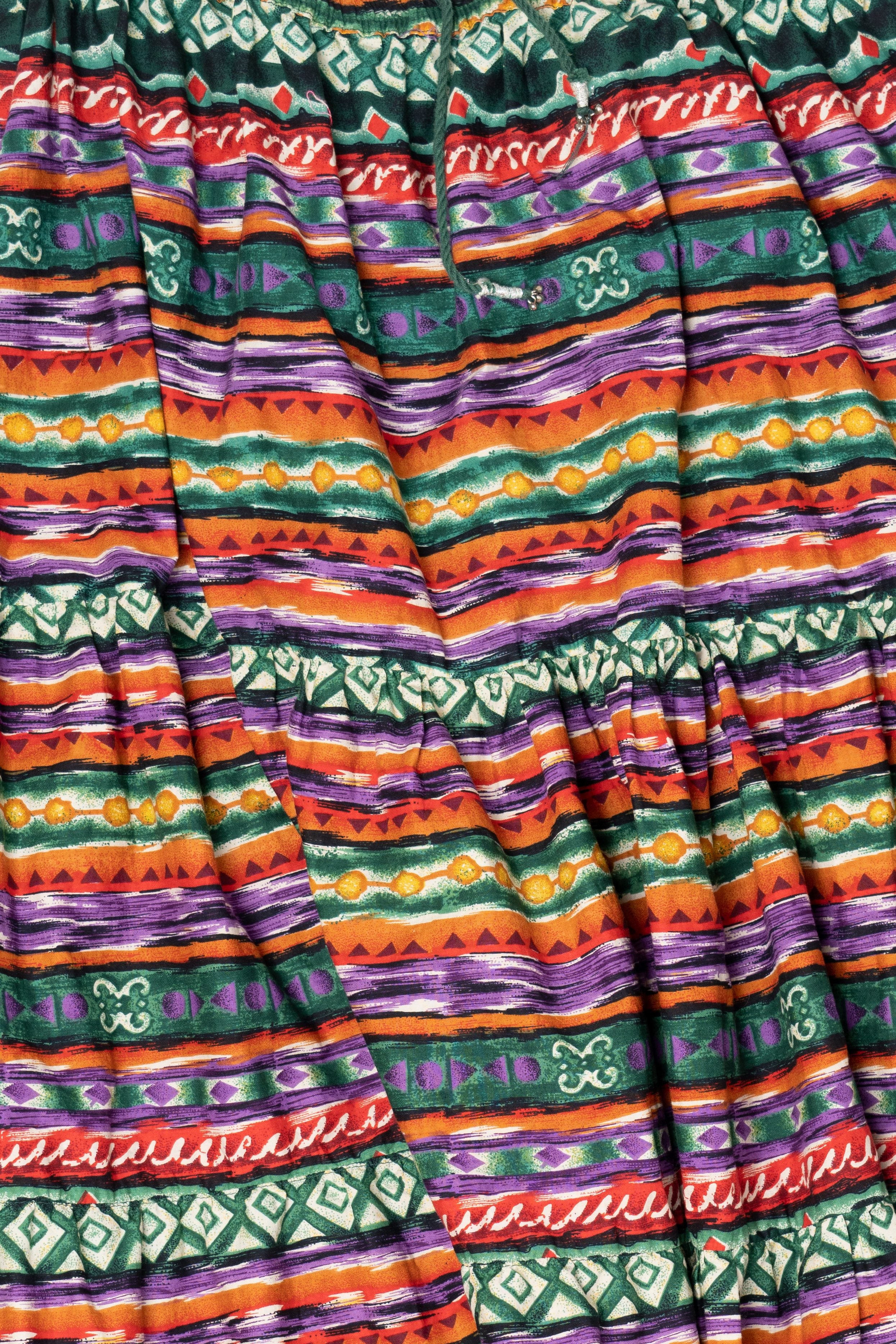 Vintage You B. You Maxi Skirt (1990s)