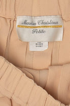 Vintage Beige Marisa Christina Pleated Skirt (1990s)