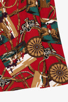 Vintage Red Chaus Horse Riding Skirt (1990s)