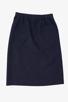 Vintage Navy Blue Donnkenny Pencil Skirt (1980s)