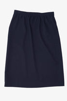 Vintage Navy Blue Donnkenny Pencil Skirt (1980s)