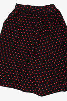 Vintage JH Collectibles Union Made Polka Dot Skirt (1980s)