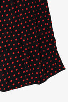Vintage JH Collectibles Union Made Polka Dot Skirt (1980s)