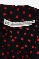 Vintage JH Collectibles Union Made Polka Dot Skirt (1980s)