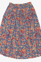 Vintage Blue Alfred Dunner Pleated Skirt (1990s)