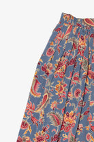 Vintage Blue Alfred Dunner Pleated Skirt (1990s)