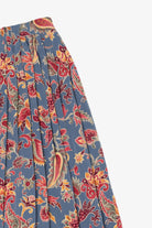 Vintage Blue Alfred Dunner Pleated Skirt (1990s)