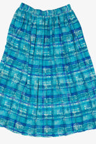Vintage Blue Stonebridge Maxi Skirt (1990s)