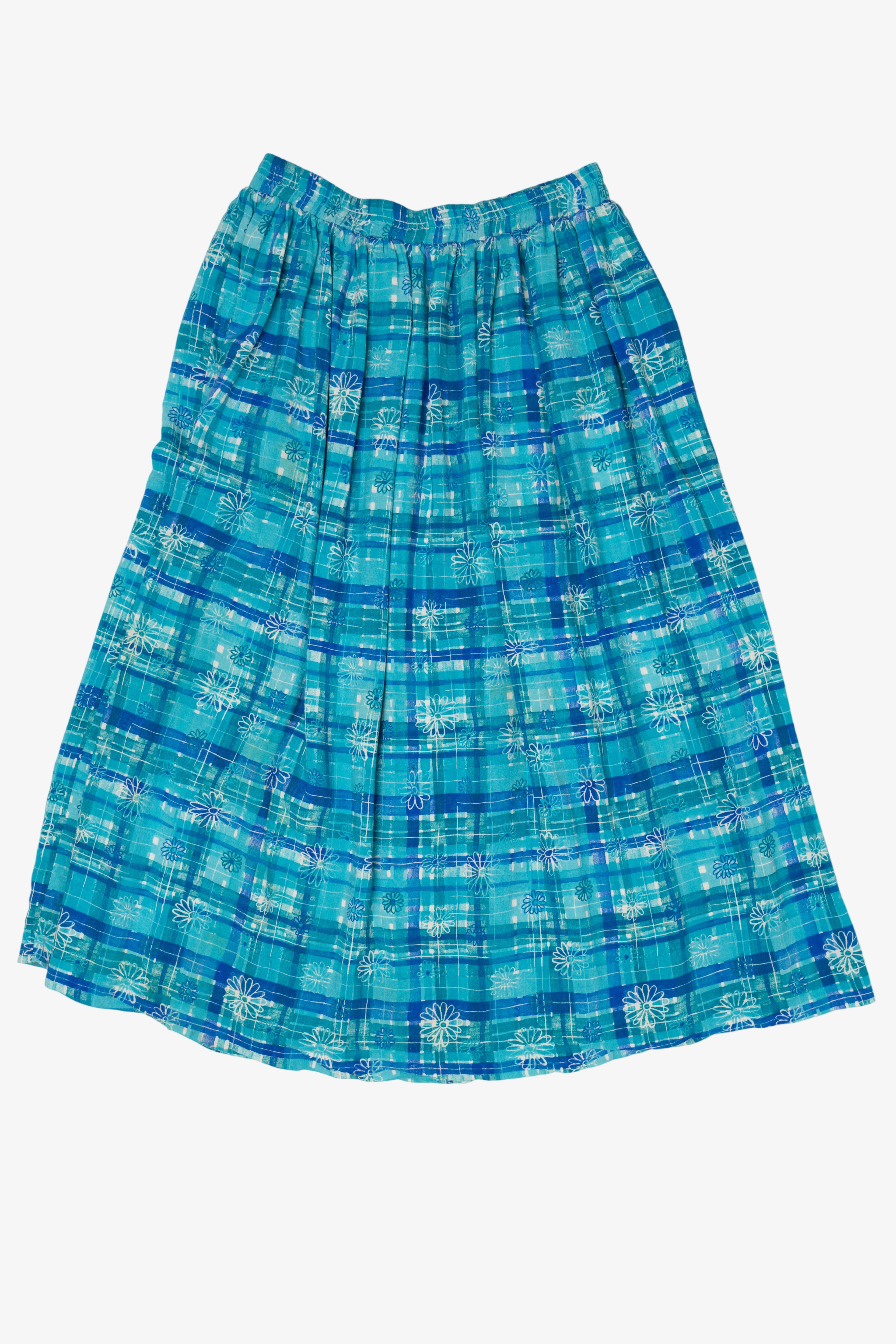 Vintage Blue Stonebridge Maxi Skirt (1990s)