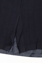 Vintage Navy Blue Midi Pencil Skirt (1990s)