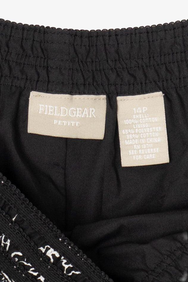 Vintage Black And White Field Gear Skirt (1990s)