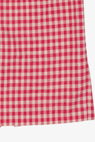 Vintage Pink Checkered Haberdashery Union made Skirt (1980s)