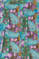 Vintage Blue Sag Harbor Floral Skirt (1990s)