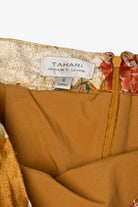 Vintage Orange Tahari Floral Skirty (1990s)