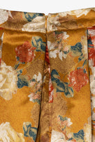 Vintage Orange Tahari Floral Skirty (1990s)