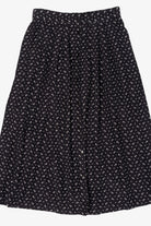 Vintage Black Studio C Maxi Skirt (1990s)