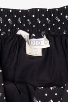 Vintage Black Studio C Maxi Skirt (1990s)