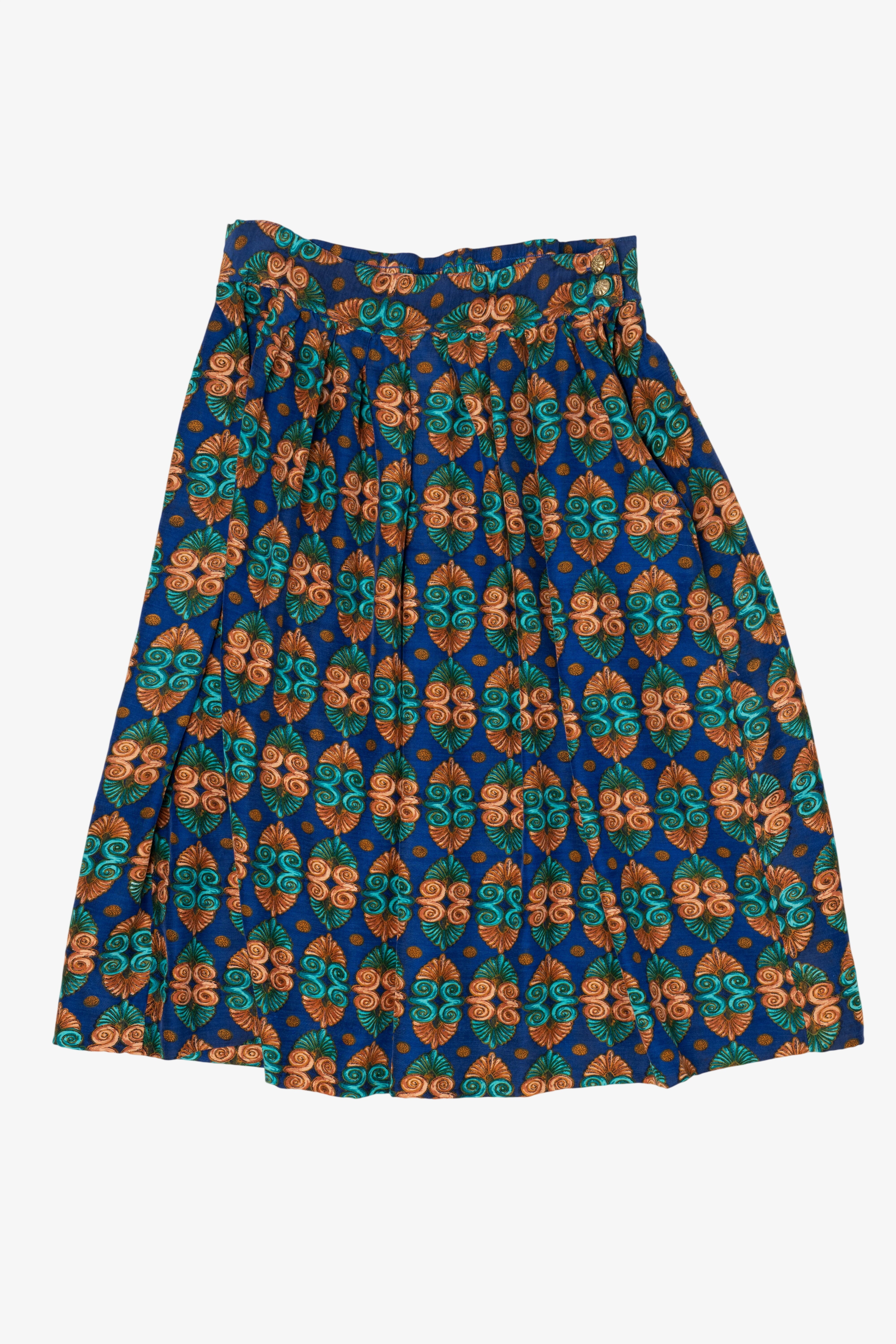Vintage Blue SK & Company Skirt (1990s)