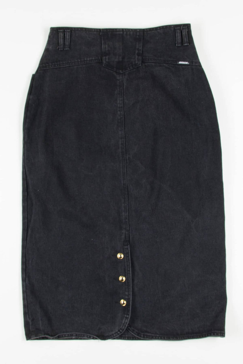 Vintage Jordache Midi Denim Skirt (sz. 14)