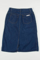 Vintage Calvin Klein Midi Denim Skirt