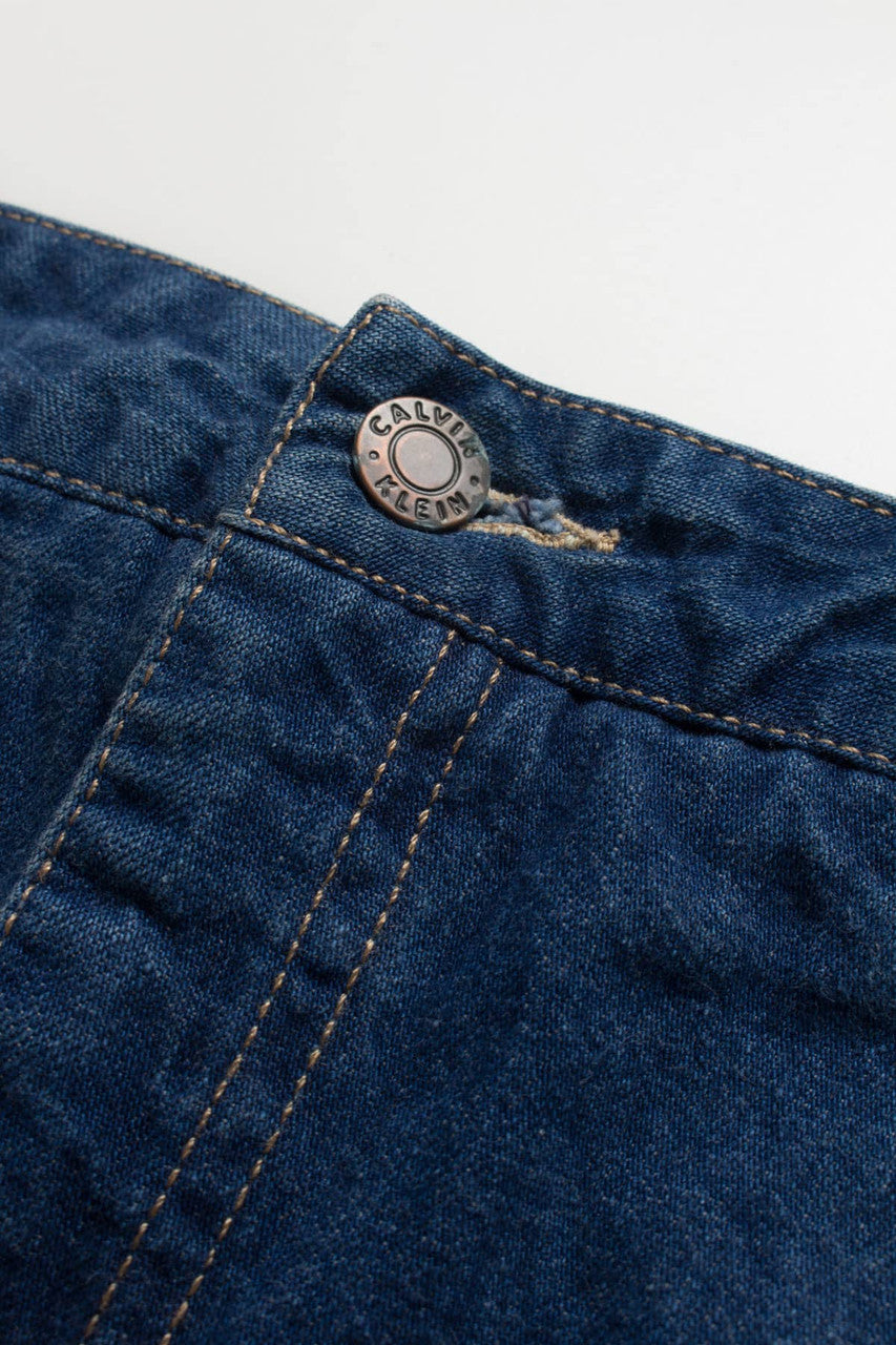 Vintage Calvin Klein Midi Denim Skirt