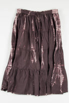 Vintage Tie Dye Hippy Maxi Skirt 490