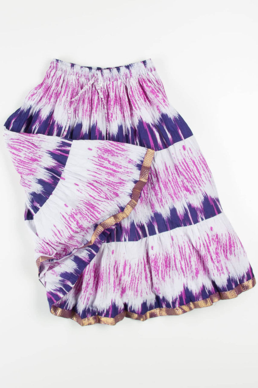 Vintage Hippie Maxi Skirt 493