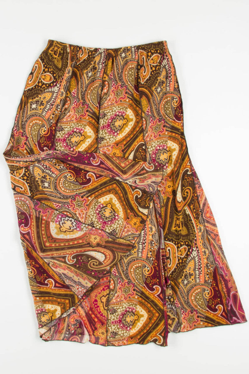 Vintage Hippie Maxi Skirt 494