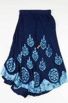 Vintage Crystal Dyed Design Skirt 496