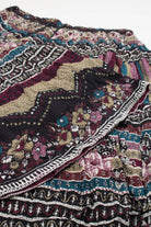 Vintage Crinkle Hippie Maxi Skirt 499