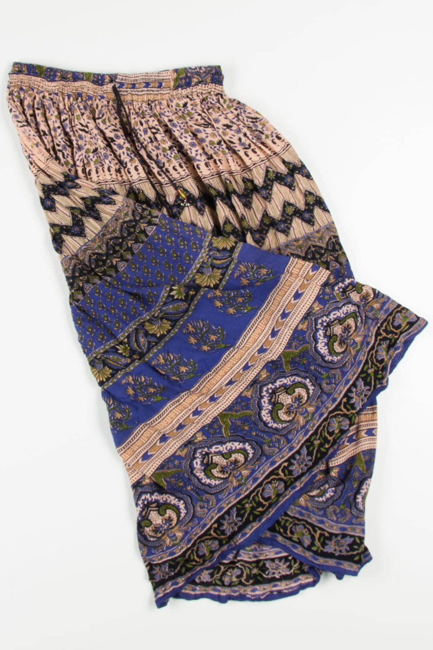 Vintage Hippie Maxi Skirt 502