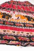 Vintage Elephant Pattern Hippie Maxi Skirt 507