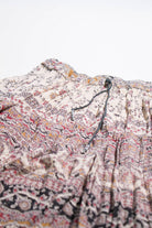 Vintage Elephant Pattern Maxi Skirt
