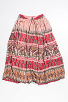 Vintage Elephant Maxi Skirt