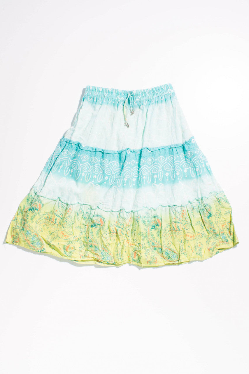Vintage Paisley Hippie Skirt