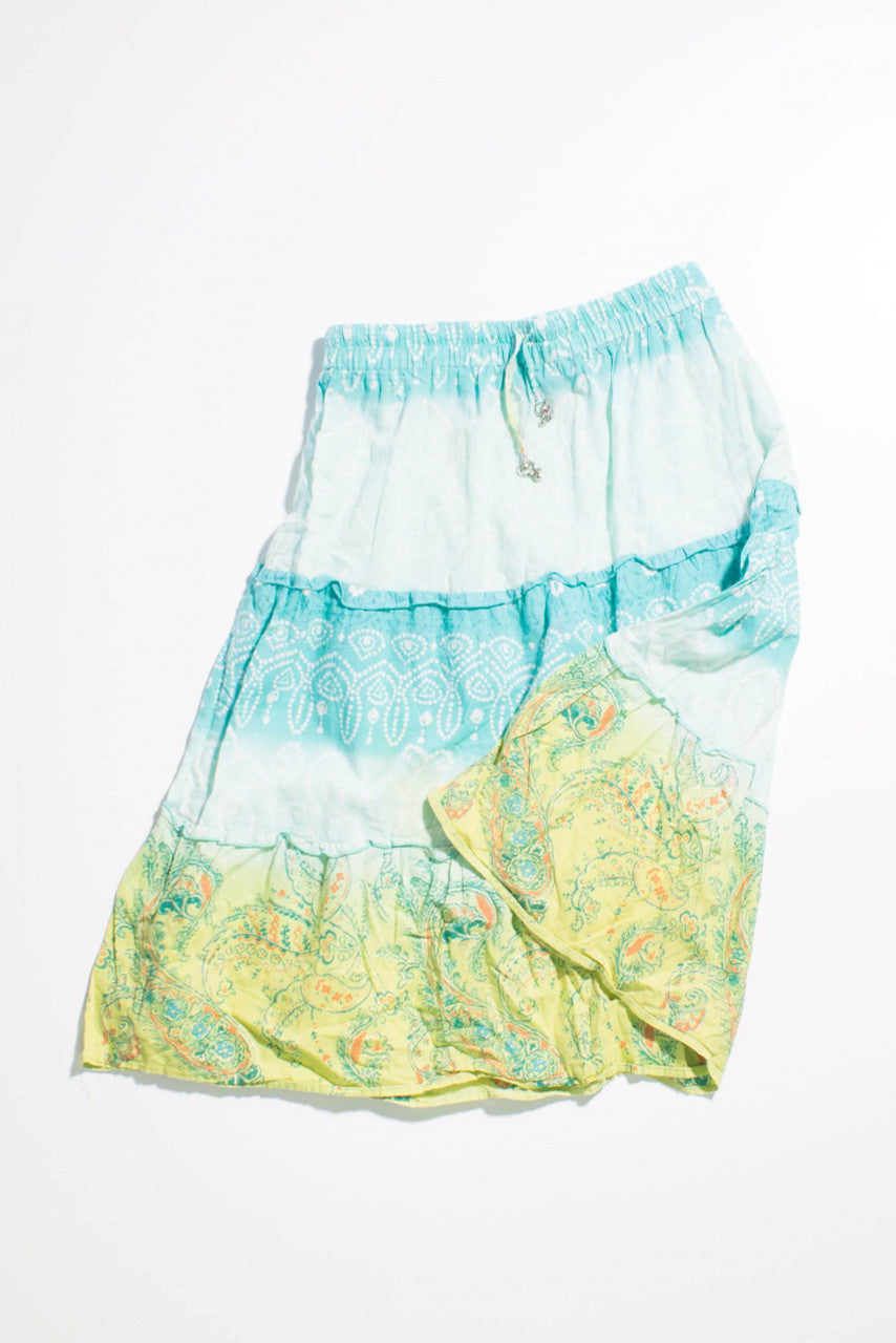 Vintage Paisley Hippie Skirt