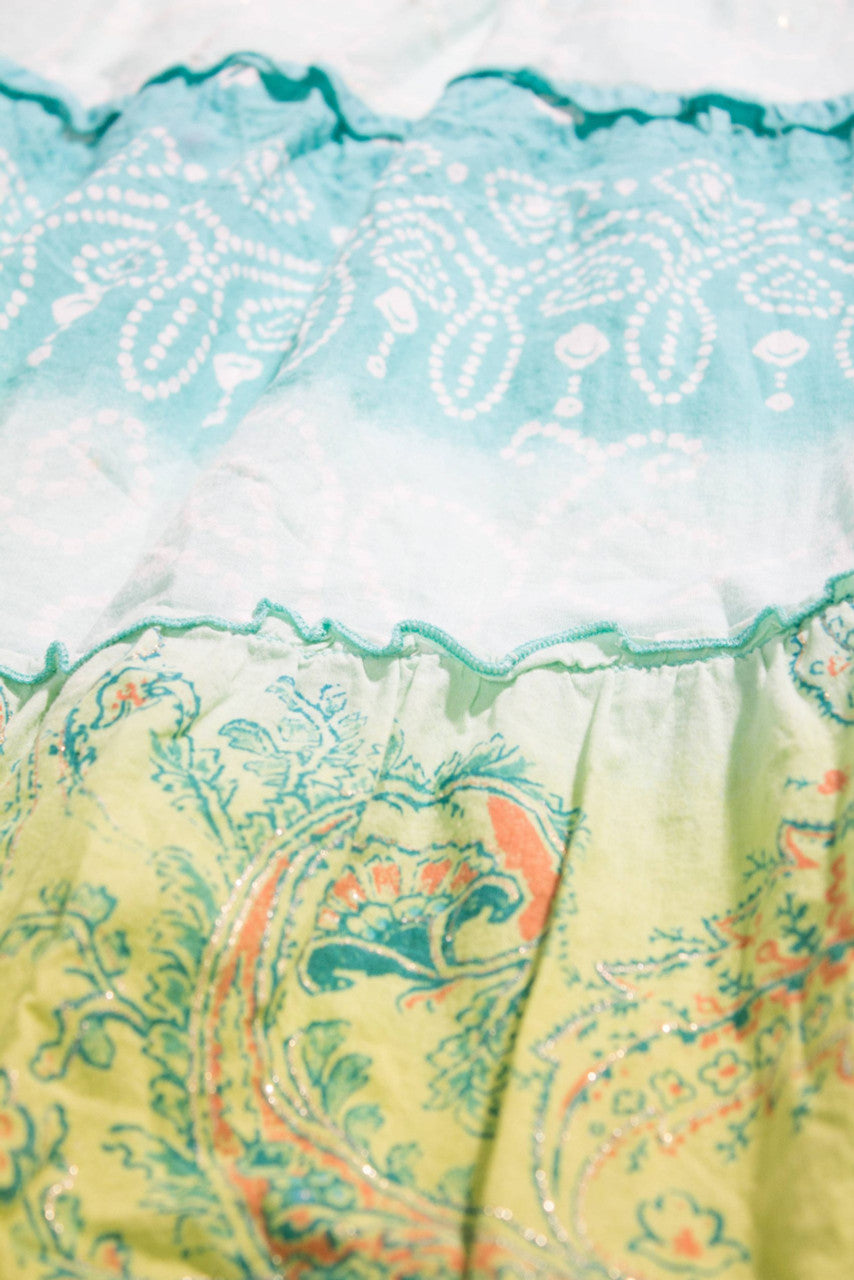 Vintage Paisley Hippie Skirt