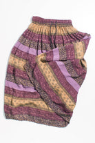 Vintage Purple Hippie Maxi Skirt