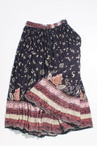 Vintage Mandala Maxi Skirt