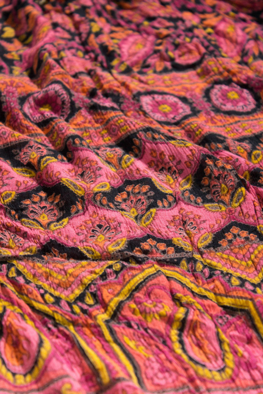 Vintage Intricate Hippie Maxi Skirt